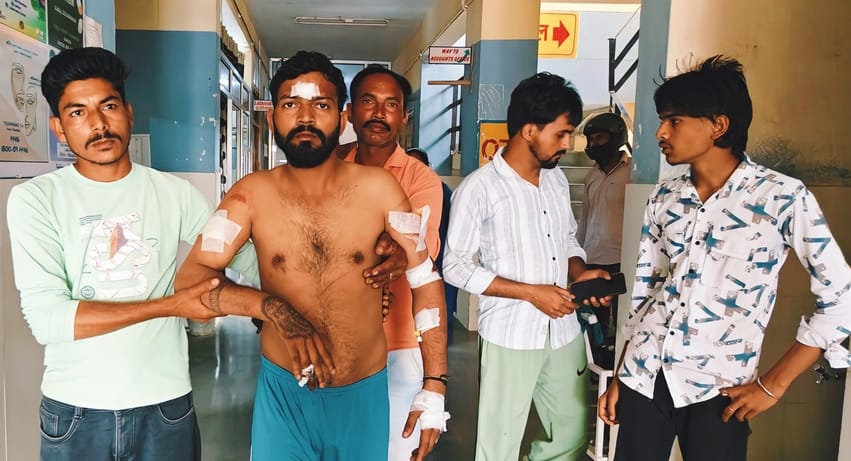 Youth attacked with sword and sticks