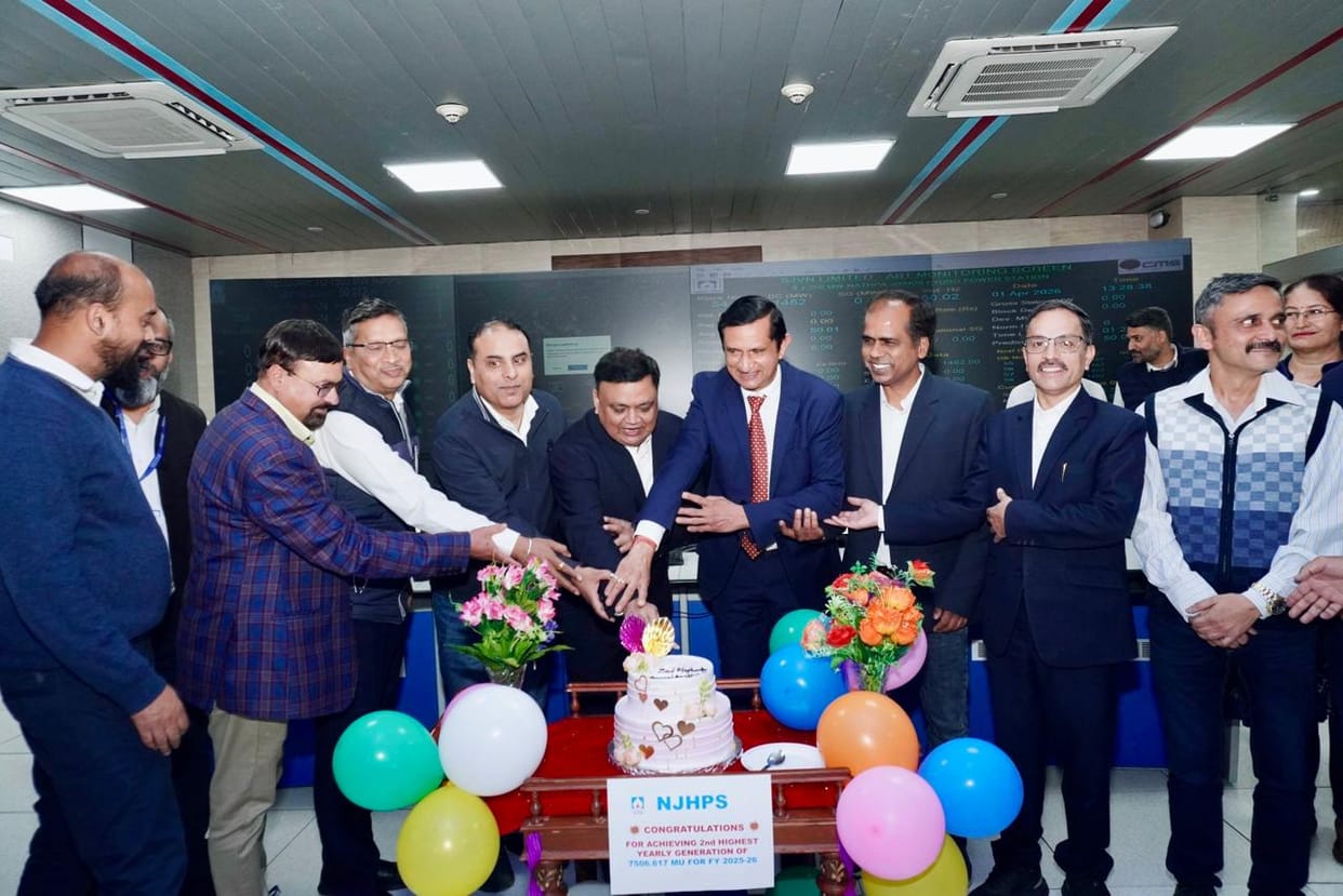 SJVN generated 13,302 million units of electricity