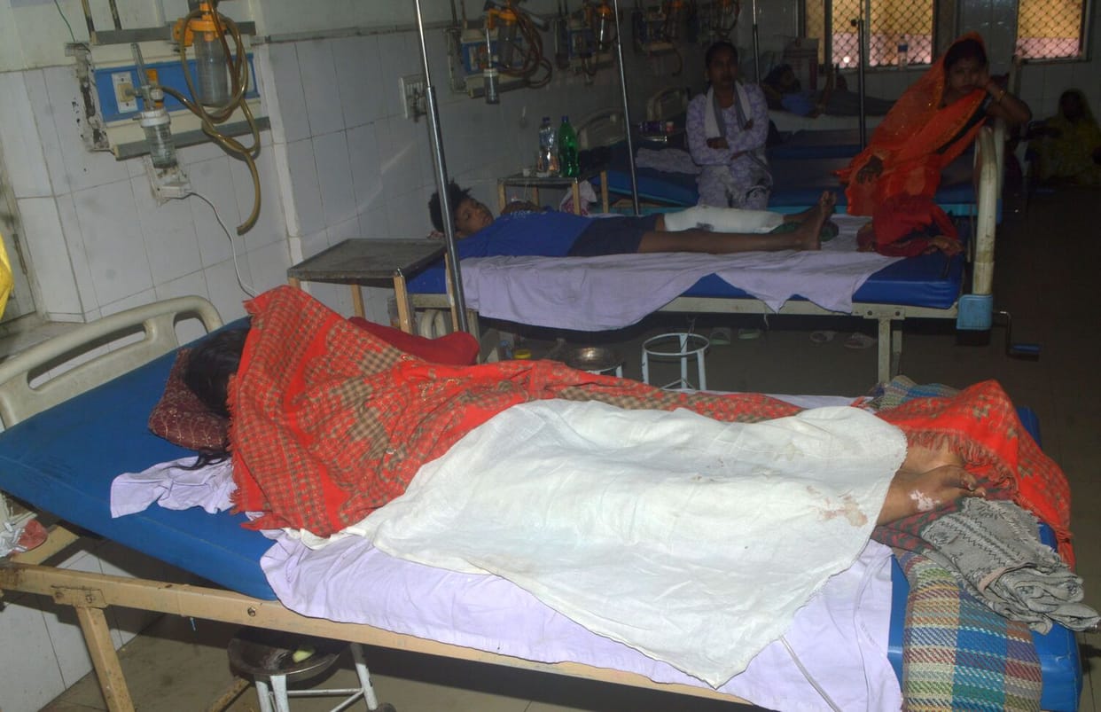 Patients are suffering due to mismanagement in the medical college.