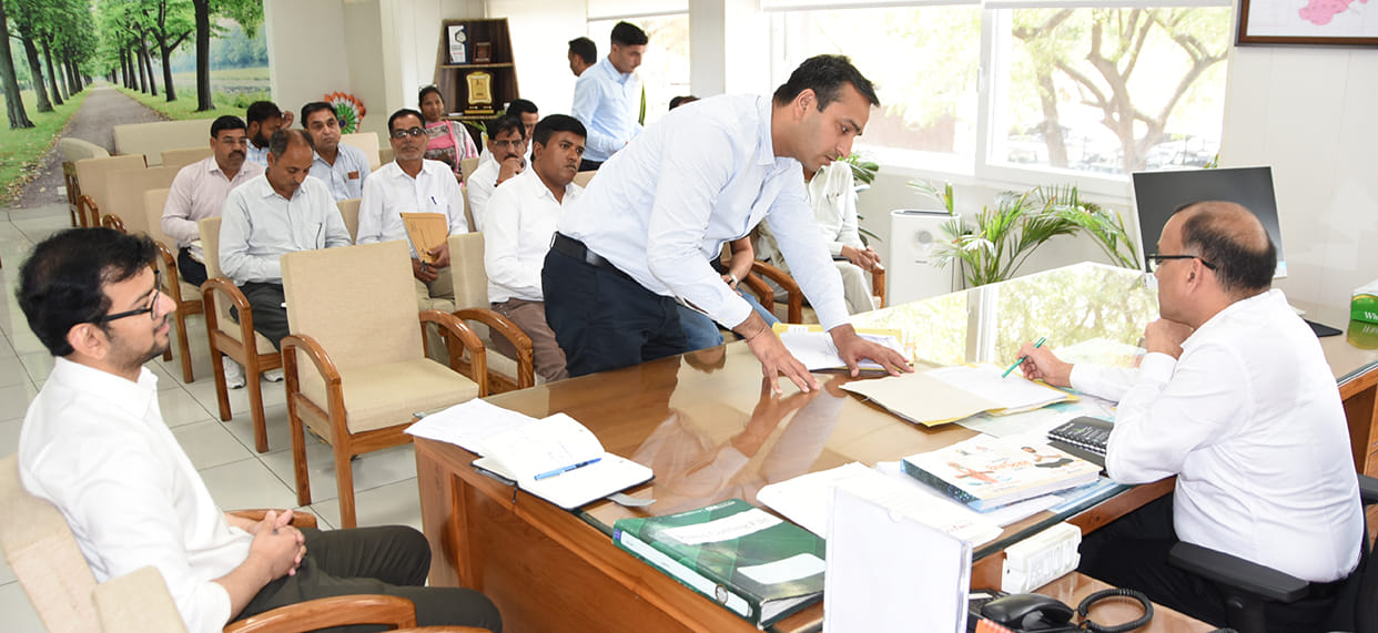 Government houses for the officers and employees of the Revenue Department will be built in every sub-division of the district