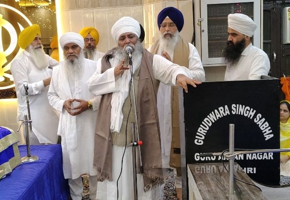The Sikh congregation enjoyed Gurbani, Kirtan, and Katha