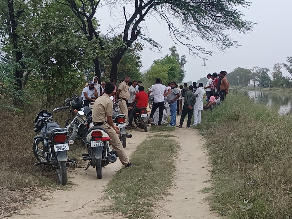 The body of a young man, Moksha, was found in the canal on the fourth day.