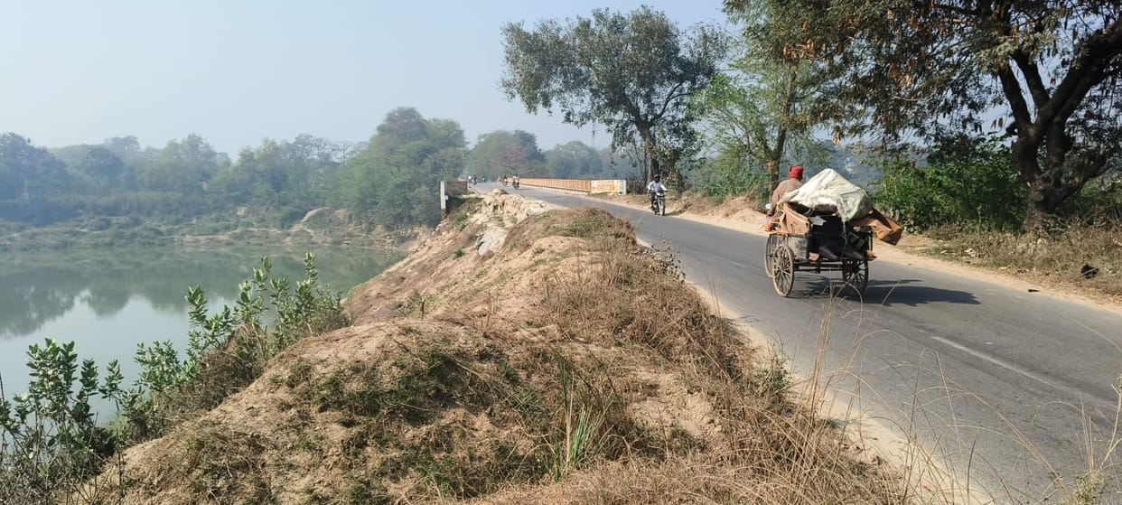 No budget was received for the repair of the approach of Pidra bridge.