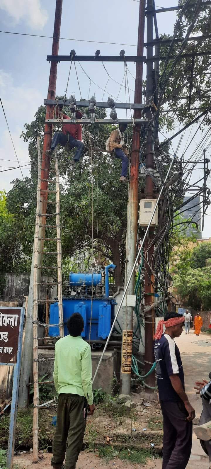 The capacity of 194 transformers has been increased to cope with power cuts.