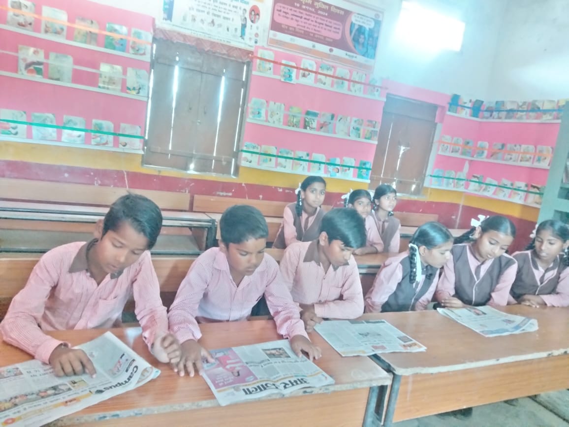 Students Welcomed with a Tilak
