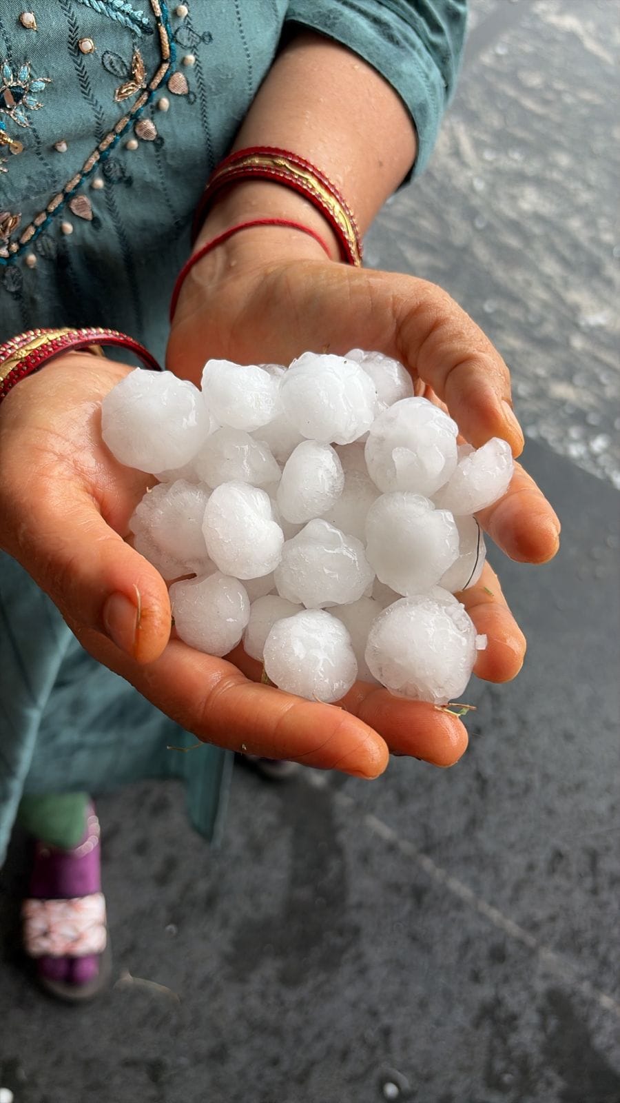 Hail Shatters Farmers' Hopes