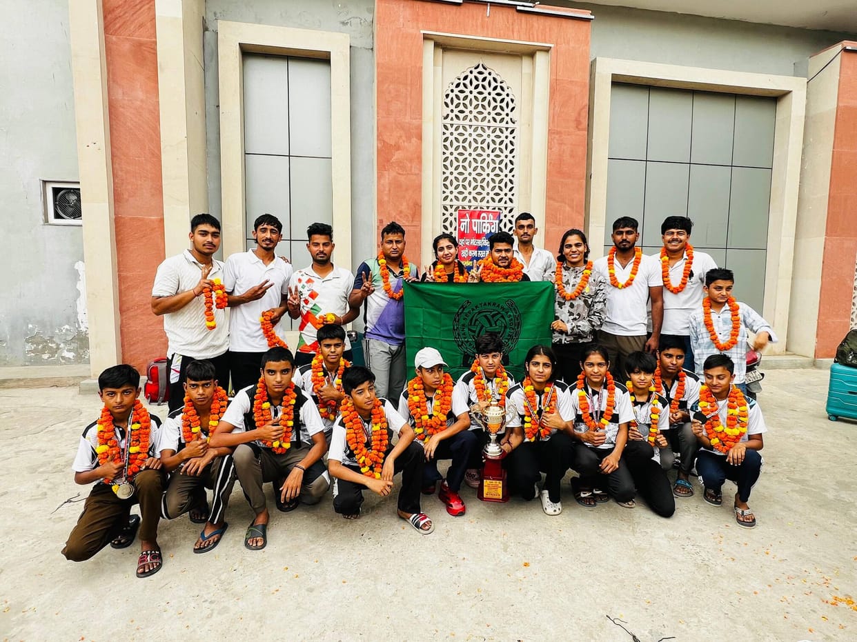 Haryana boys and girls teams win medals in National Sepak Takraw Championship