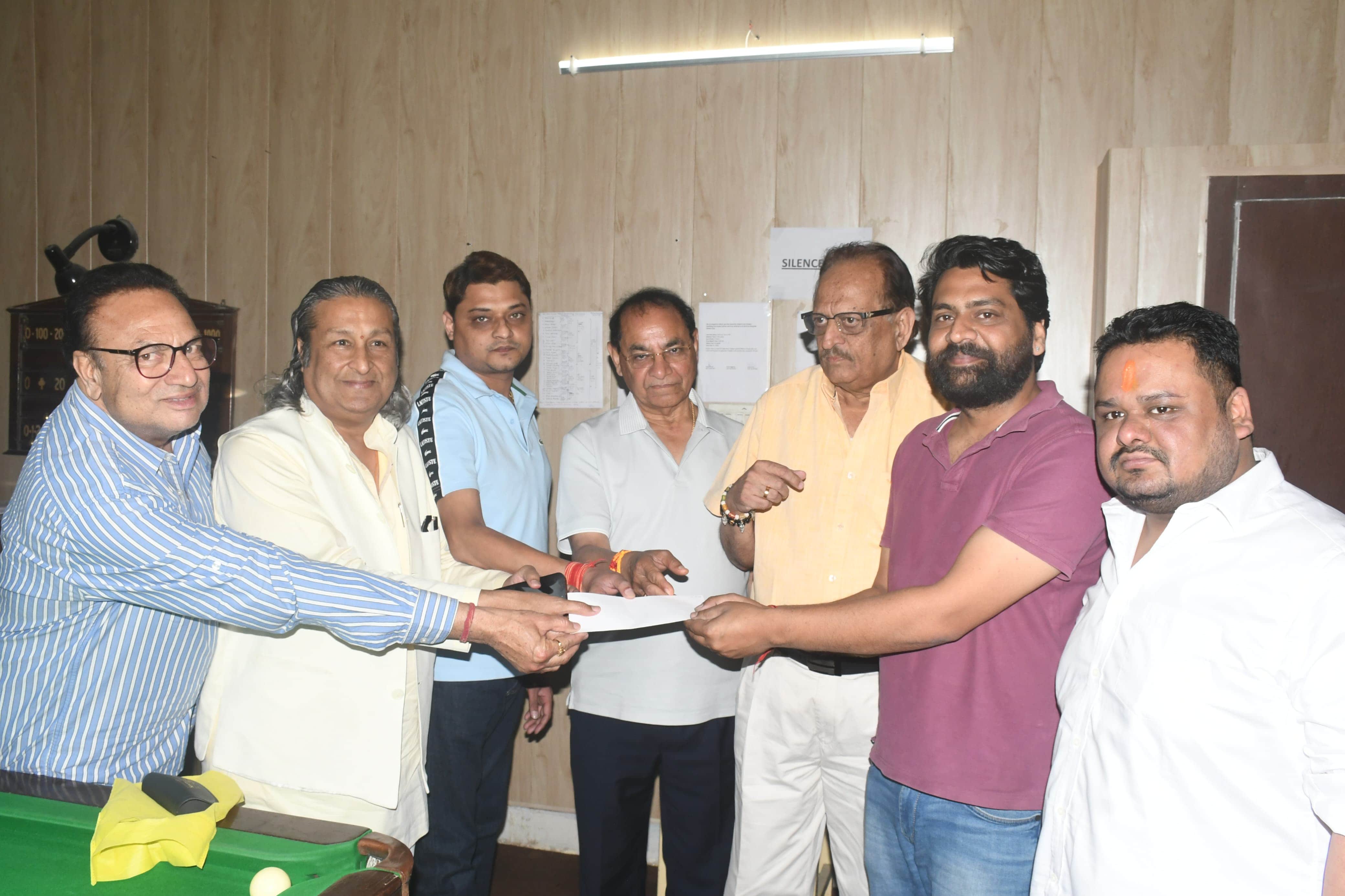 विजेता को किया गया सम्मानित