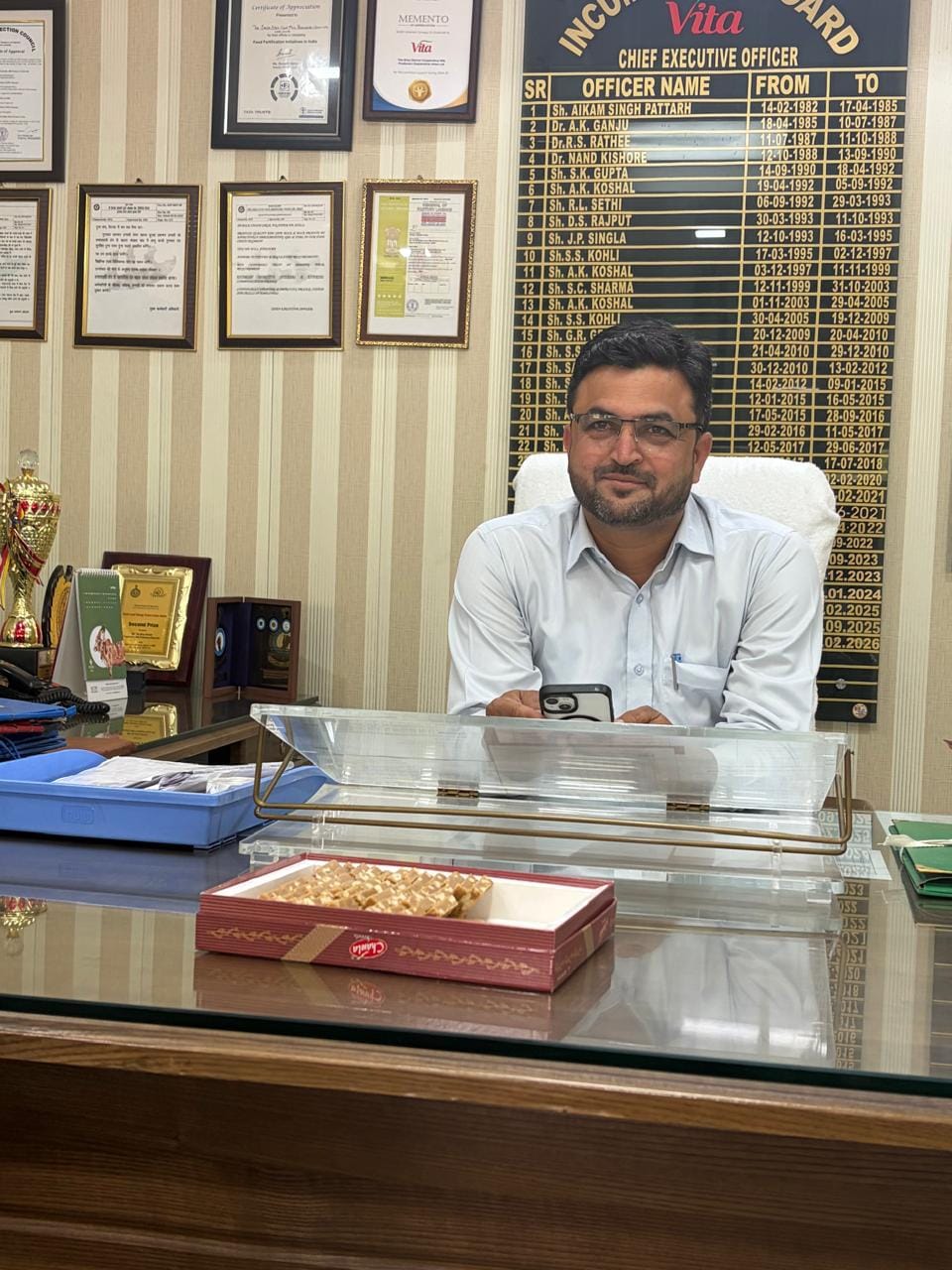 dinesh mehta new ceo of veeta milk plant sirsa