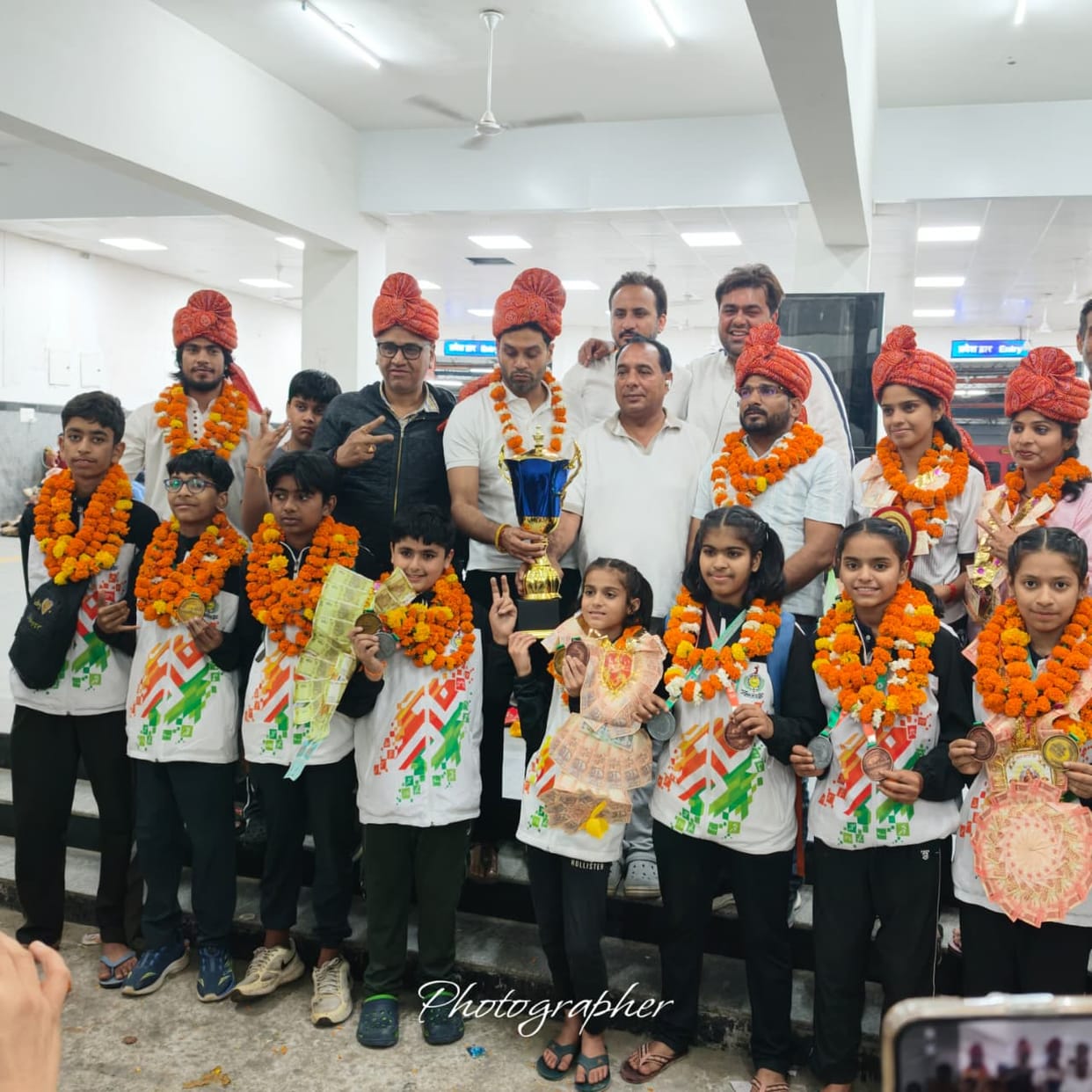 Won 14 gold, 3 silver and 8 bronze medals in All India Jump Rope Competition