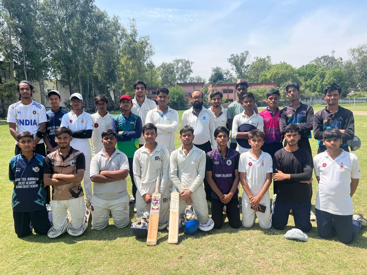 Rishabh Cricket Academy Secures a Thrilling One-Wicket Victory
