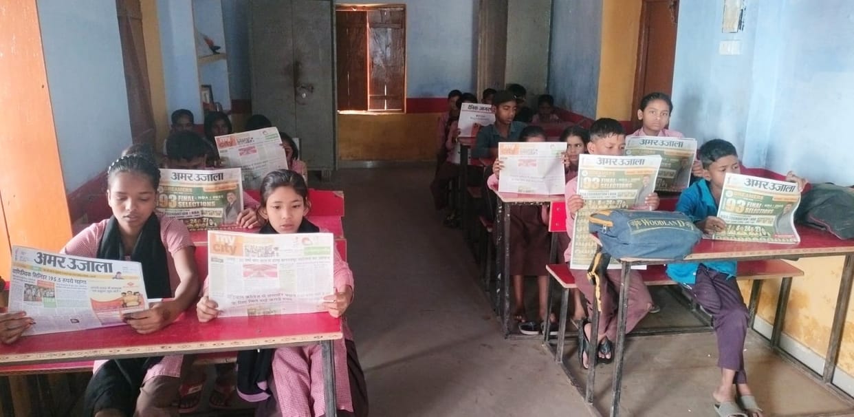 the schools were filled with the excitement of annual celebrations