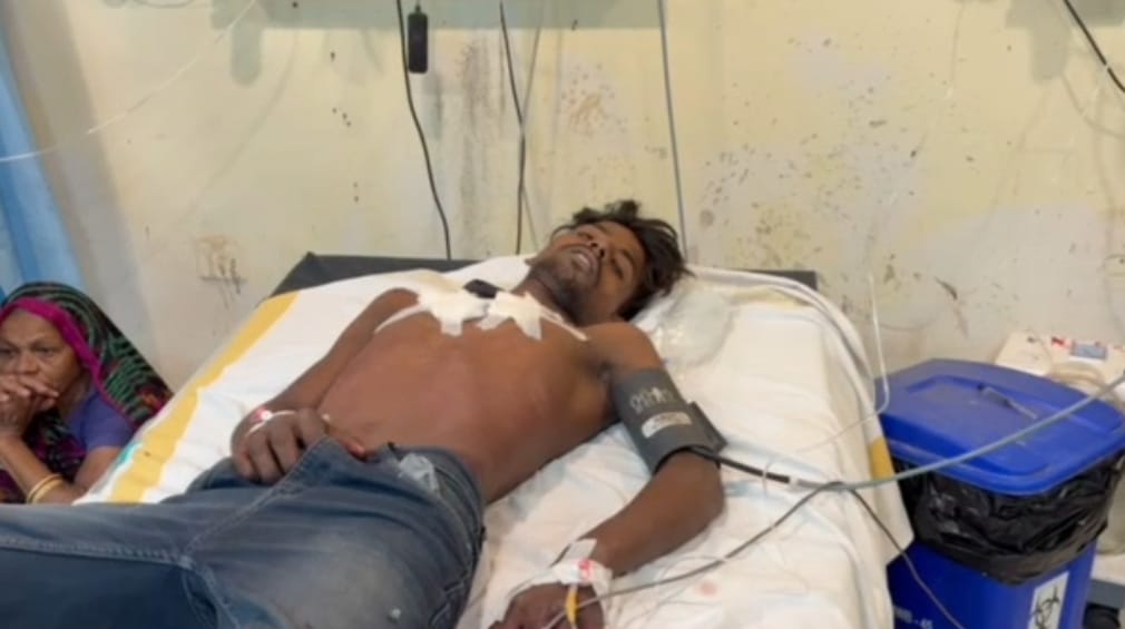 डीएमसीच में इलाजरत कन्हैया दास