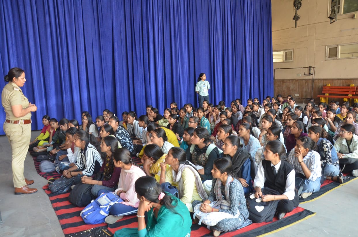 Teach girl students how to protect themselves from cyber crime