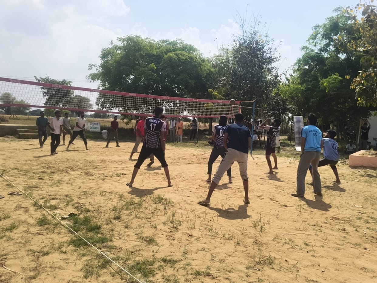 Kakrala's team first in volleyball competition