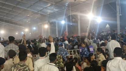 Bihar Uproar and Lathi Charge at Kalpana Patwari Performance at Vaishali Mahotsav hajipur news