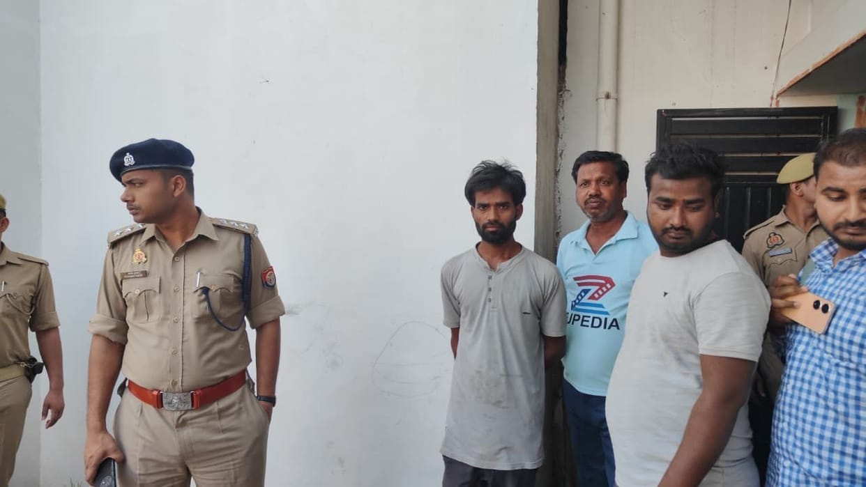 They broke into a fruit seller's house, looted it and even took away an innocent child