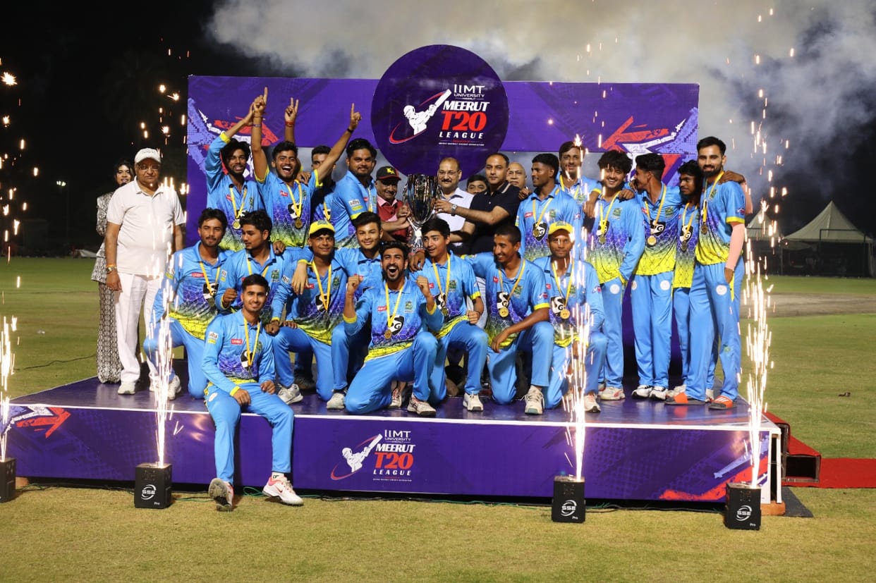 Meerut Cantt Commandos won the Meerut League title