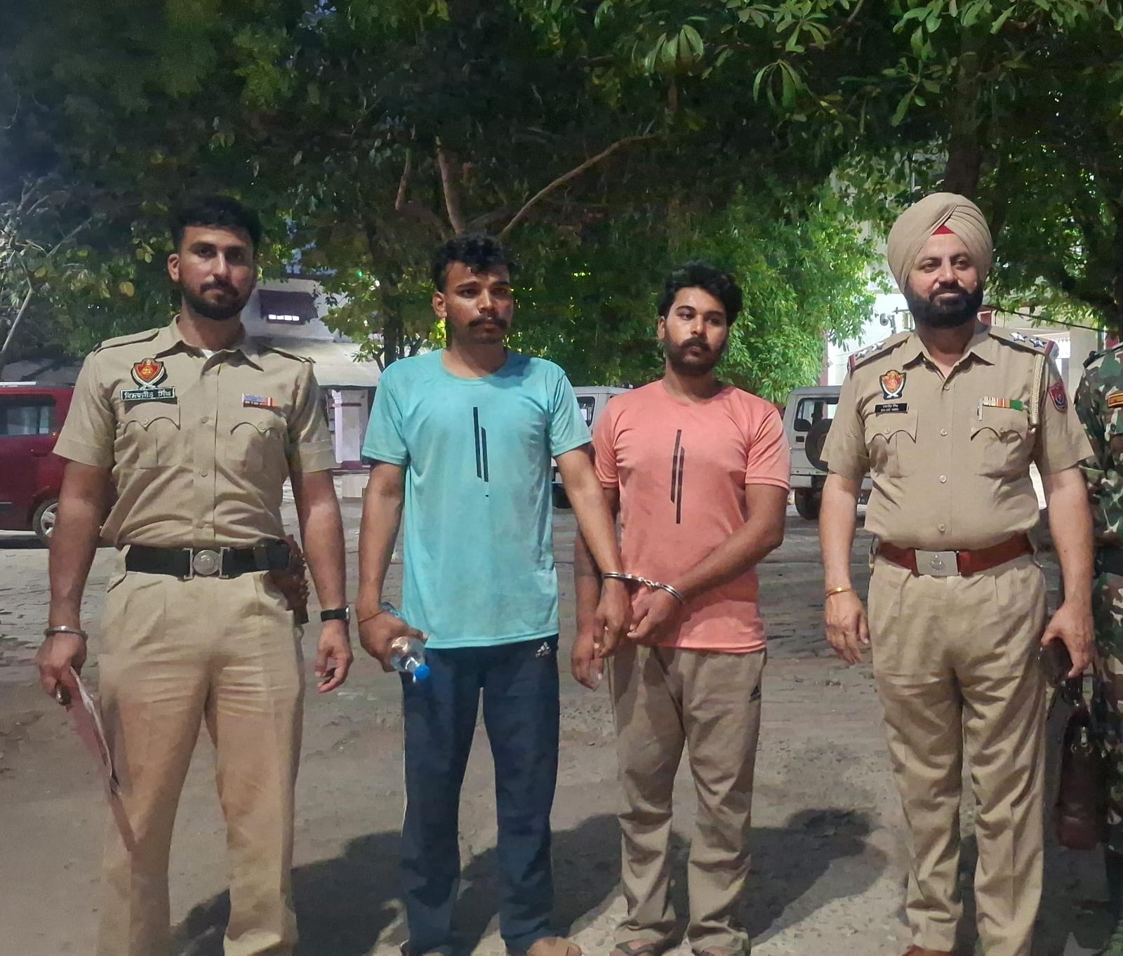 पंजाब पुलिस के हिरासत में आरोपी युवक