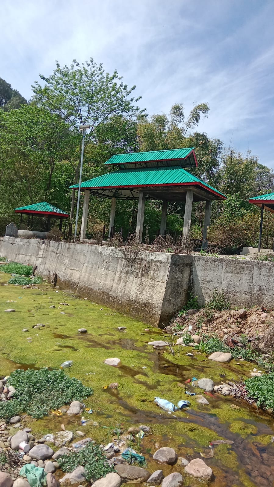 There are wells in every ward of the Panchayat, water supply is being done on the third day