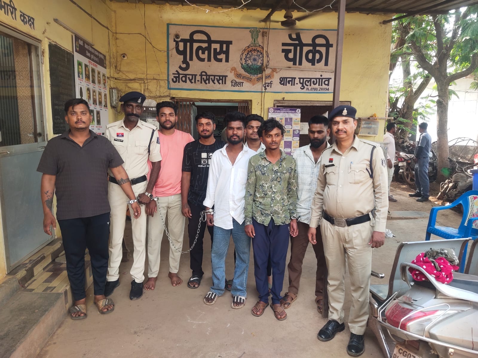 पुलिस ने हमला करने वाले आरोपियों को किया गिरफ्तार
