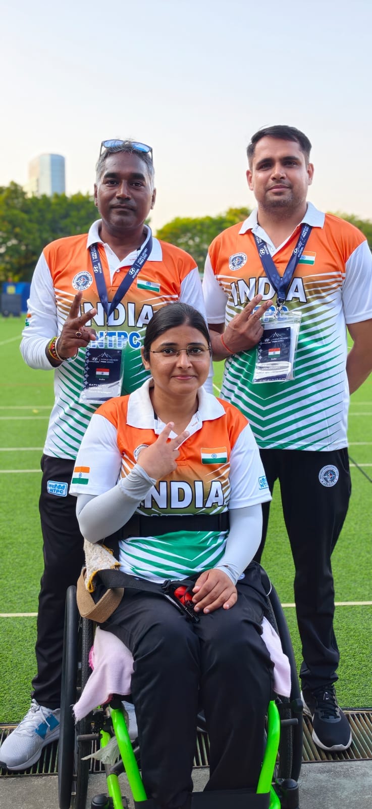 Swati of Meerut reached the final of Para Archery World Series