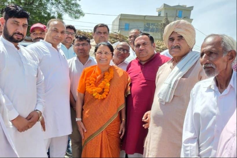 MLA inaugurated the strengthening work of Deepalpur-Mehndipur road.