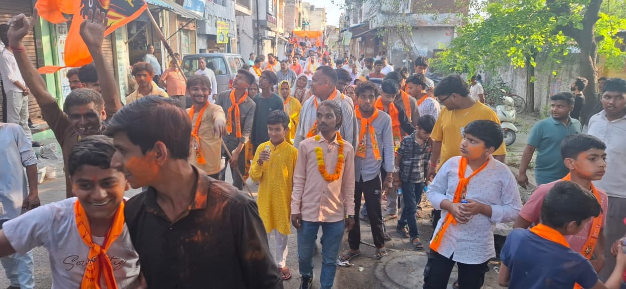 Hanuman Yatra started with great pomp on Hanuman Jayanti