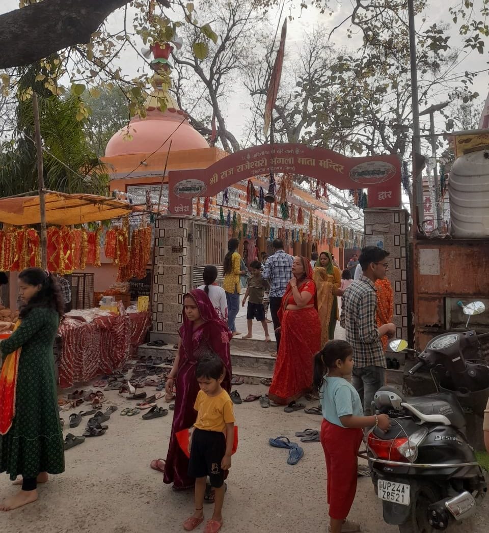 The Temple of Goddess Rajeshwari Mangala Mata enshrines a glorious history.