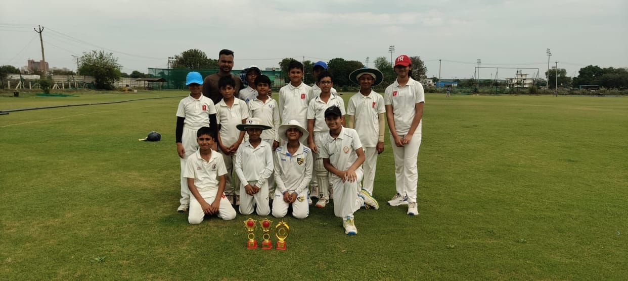 Nishchay Academy won by 180 runs