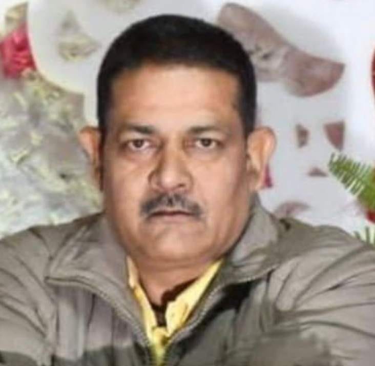 Husband dies of cardiac arrest while visiting his wife, who had suffered burns.