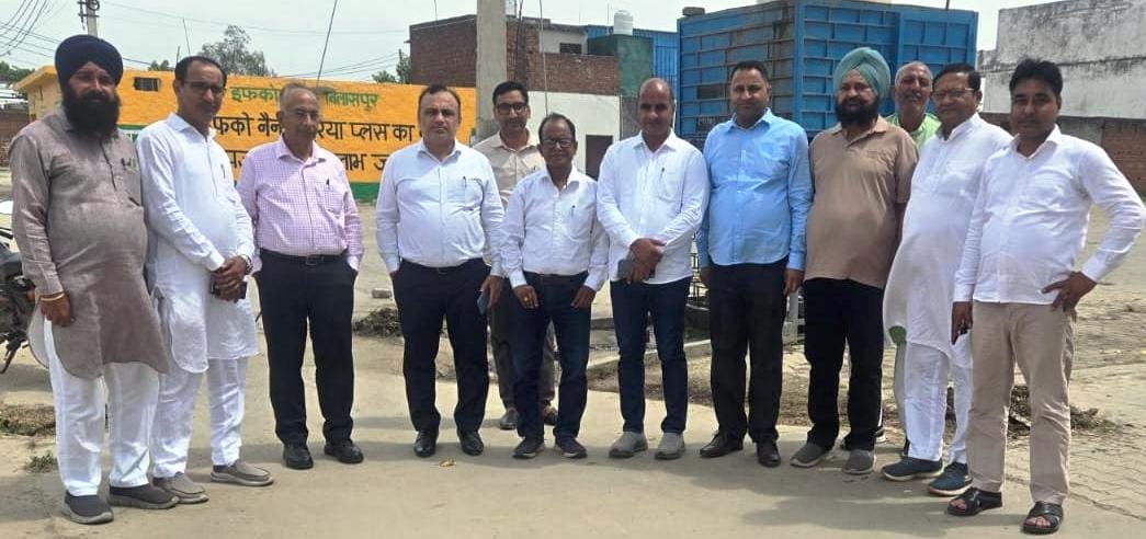 The crop did not reach Vyaspur Mandi