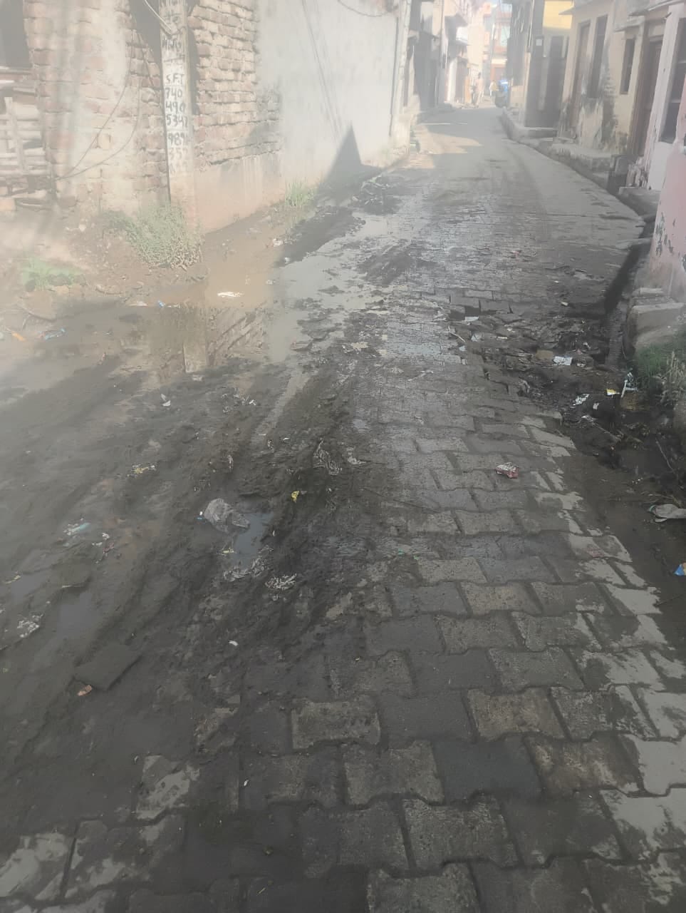 Listen to me: The filth in the Dhole Chaupal street in Bohar