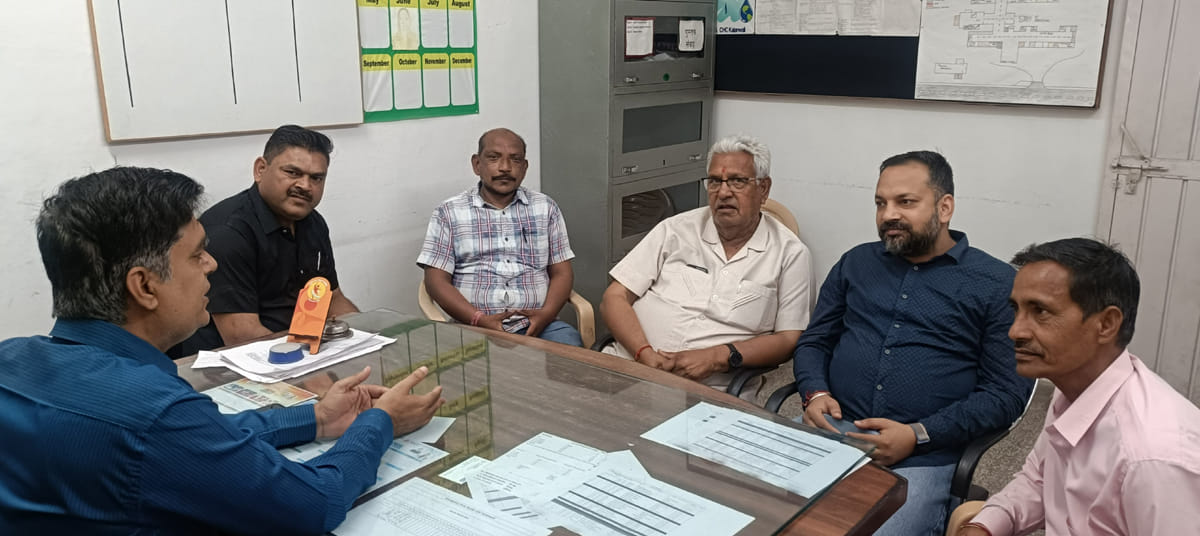 bjp team inspected chc