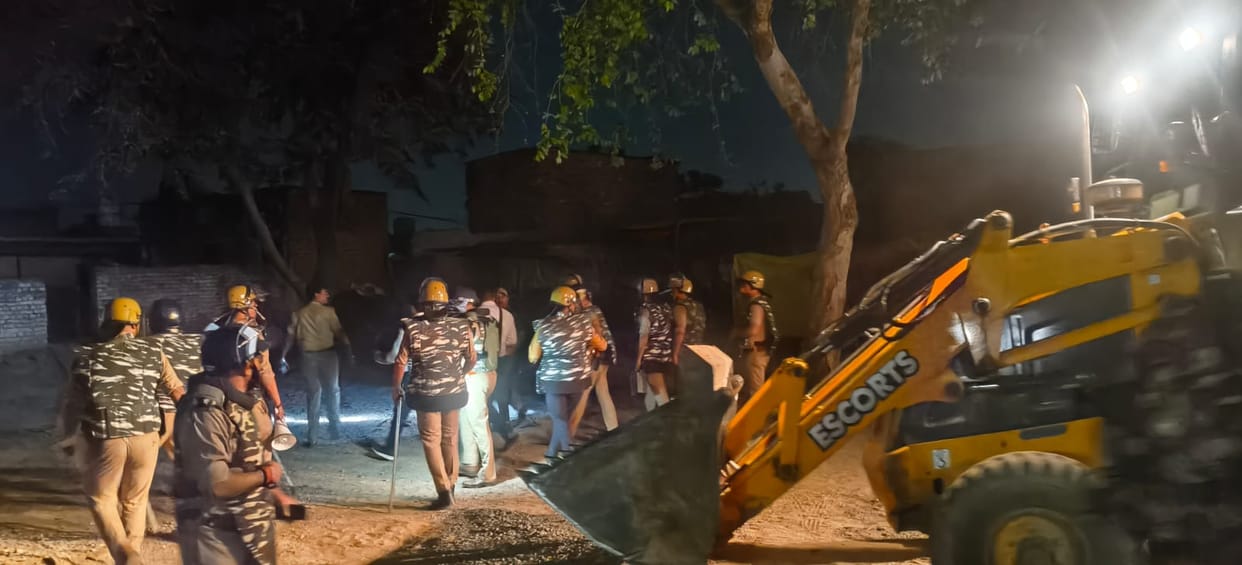 Mosque built on government land demolished