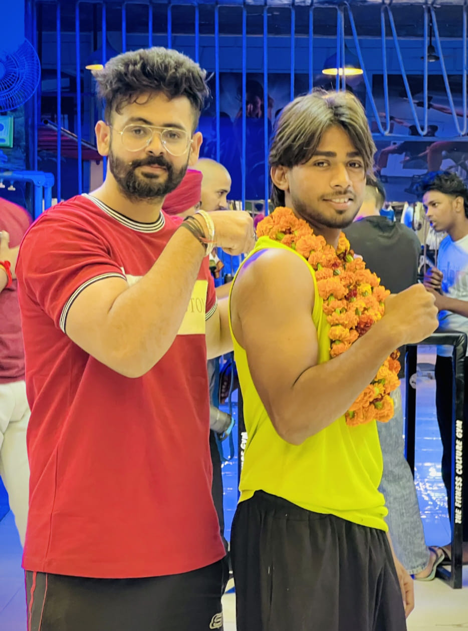 Aryan hoisted the flag in state level arm wrestling