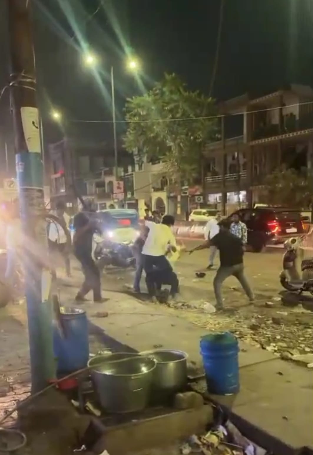 The restaurant owner and his staff beat up a customer who came to buy biryani