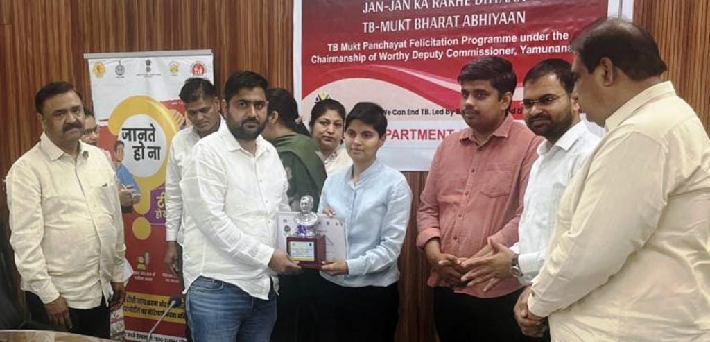 Hadtaul village honored for being TB free