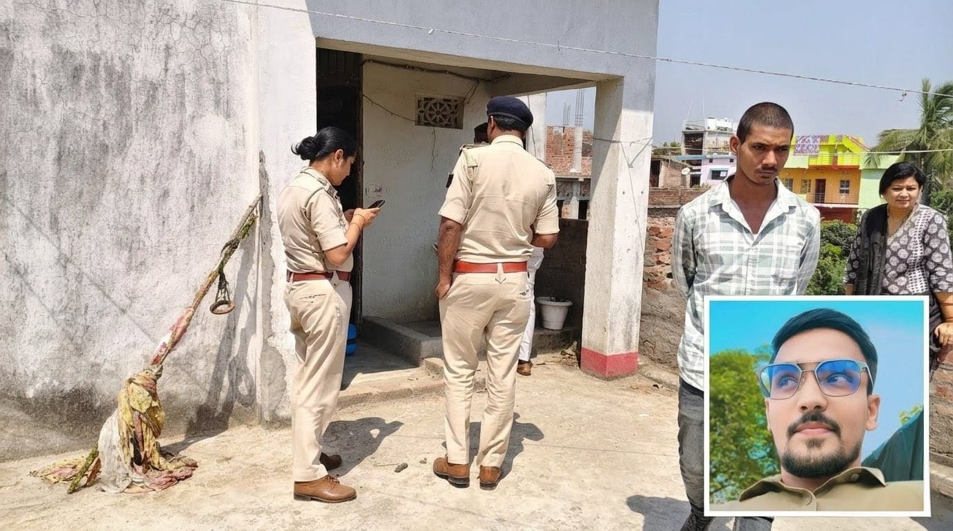 जांच करने पहुंची पुलिस