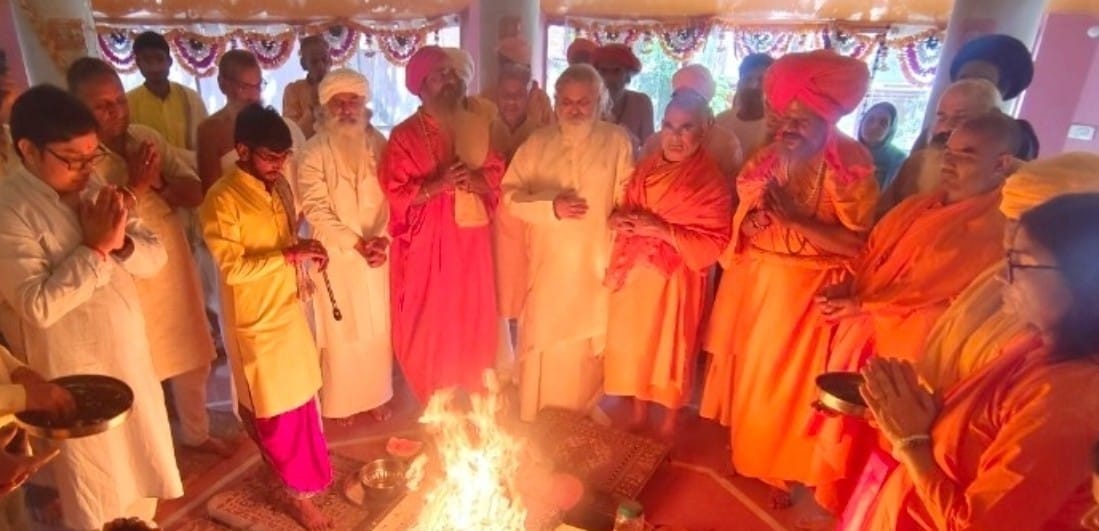 Rudrachandi Mahayagya and huge feast held at Shri Avadhoot Ashram