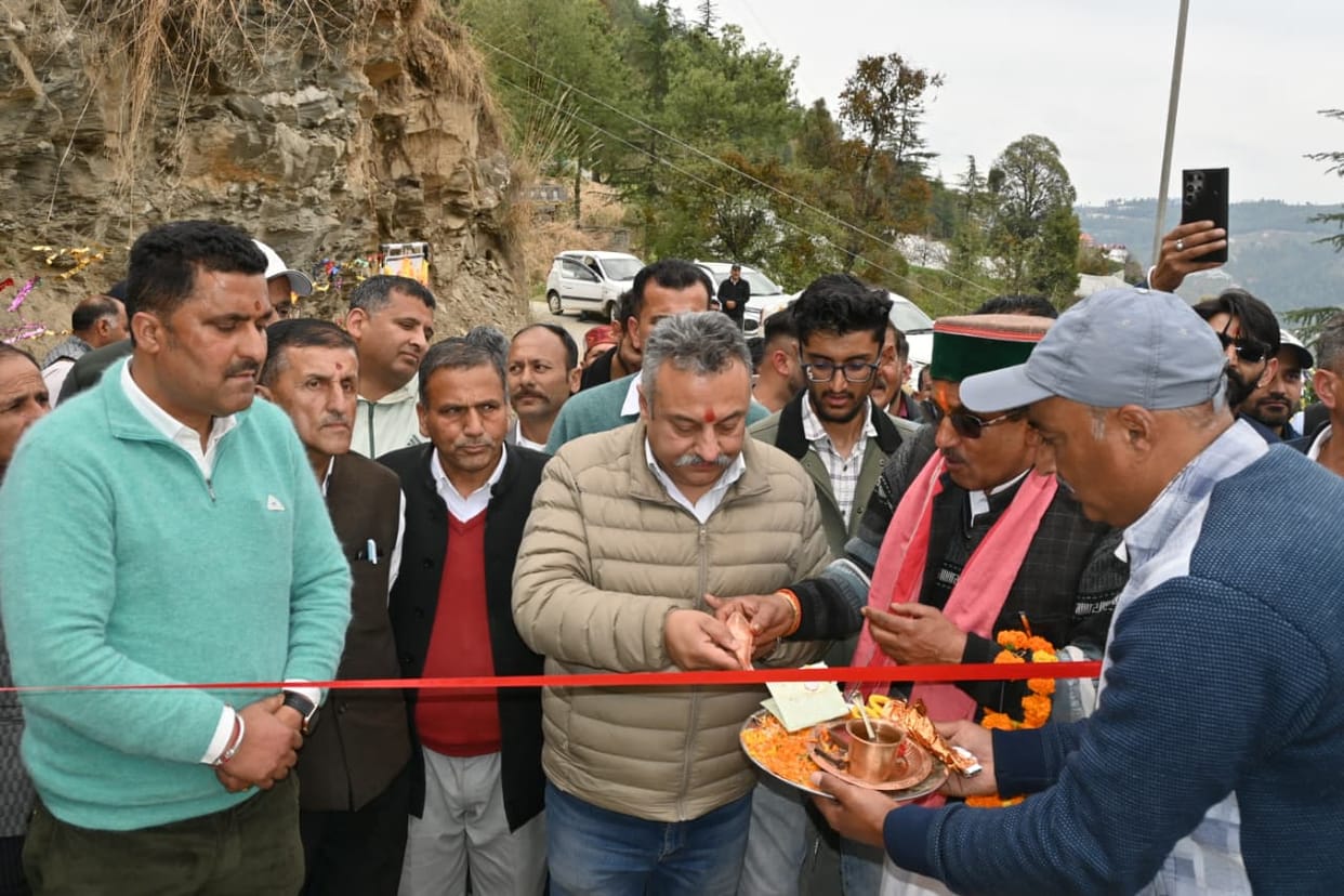 Six roads were constructed in Kot Kaina Panchayat
