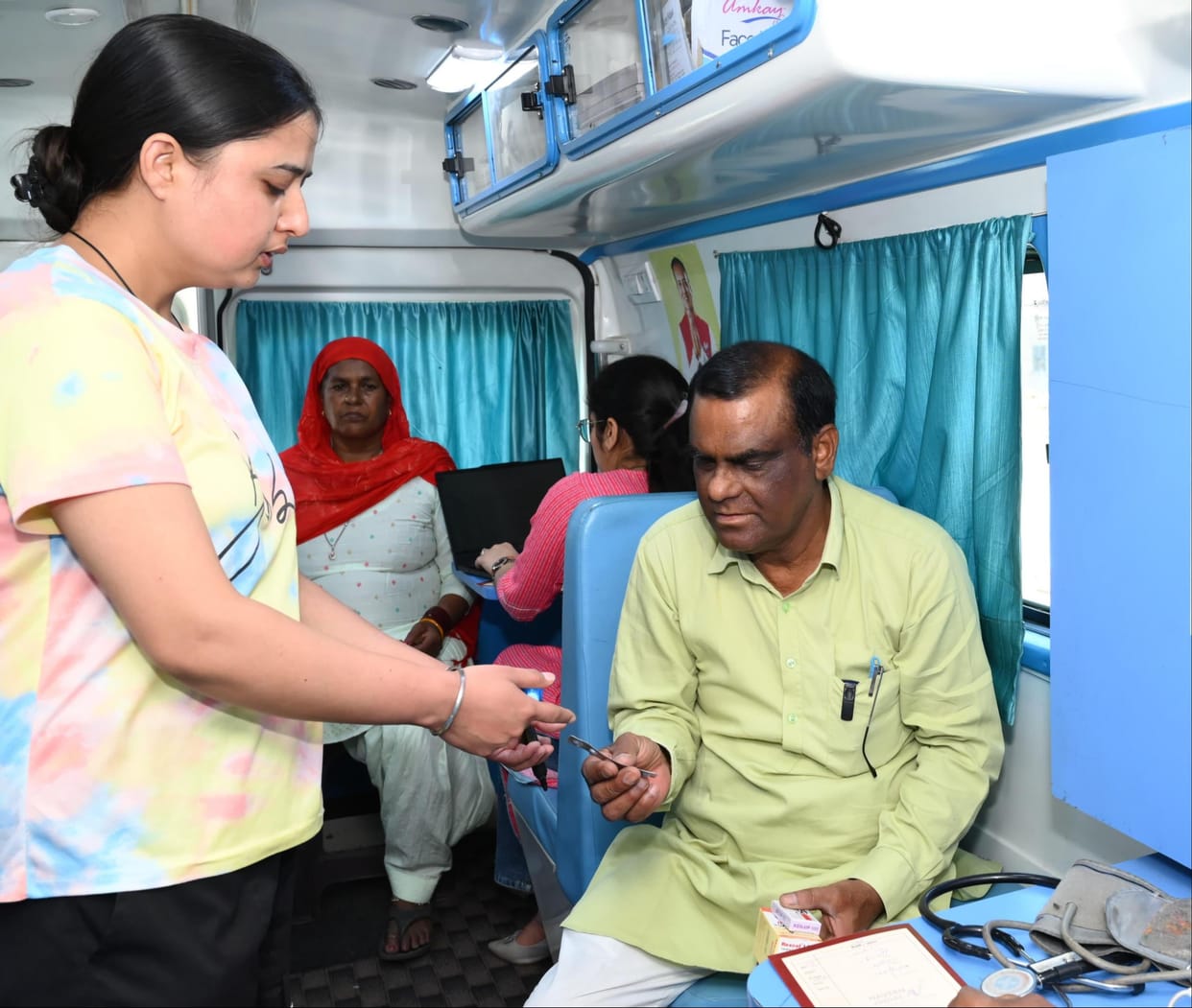 Health facilities provided in villages under the 'Healthy Kurukshetra Campaign'