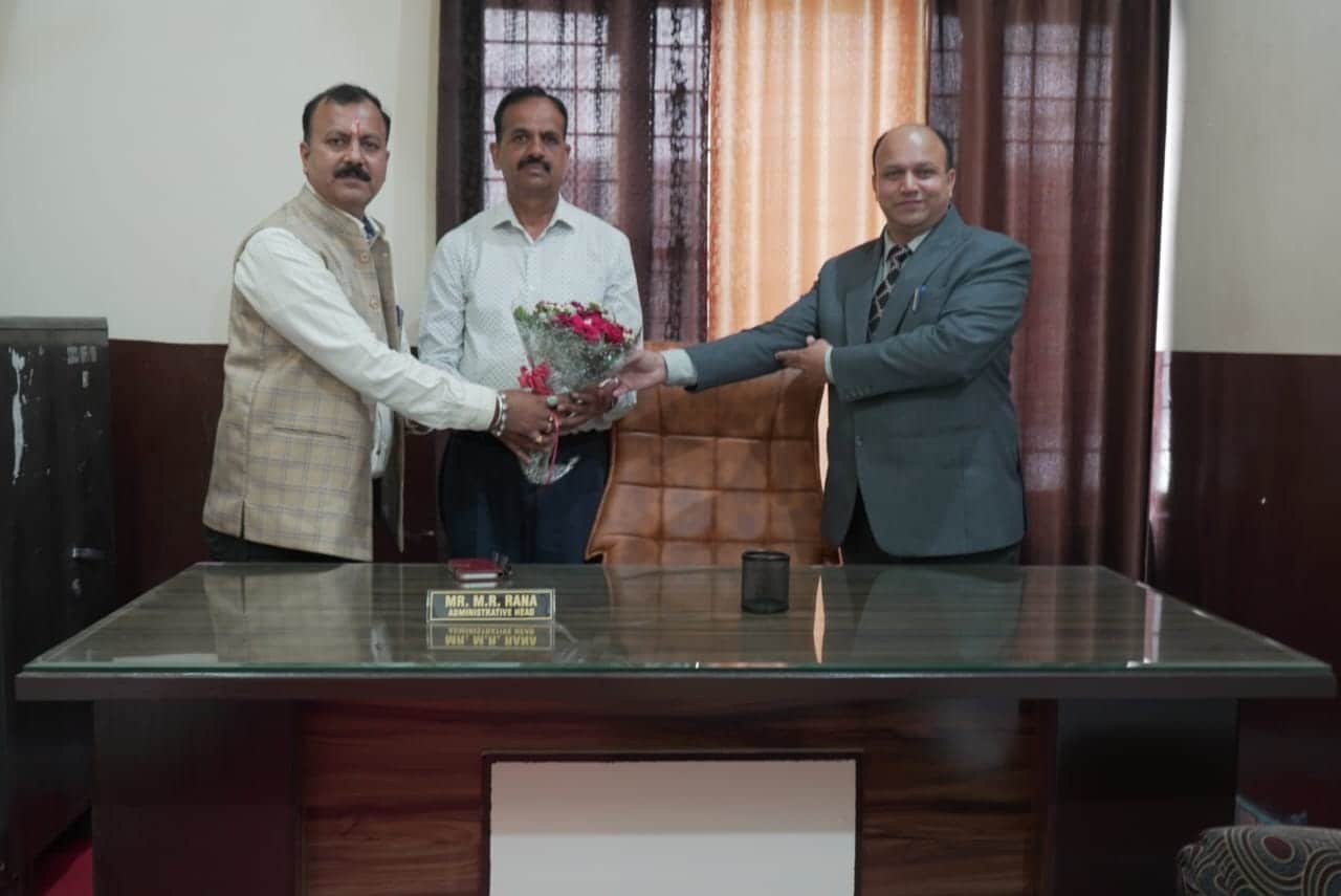 सेक्रेड सोल कैंब्रिज स्कूल रोड में एमआर राणा ने संभाला पदभार