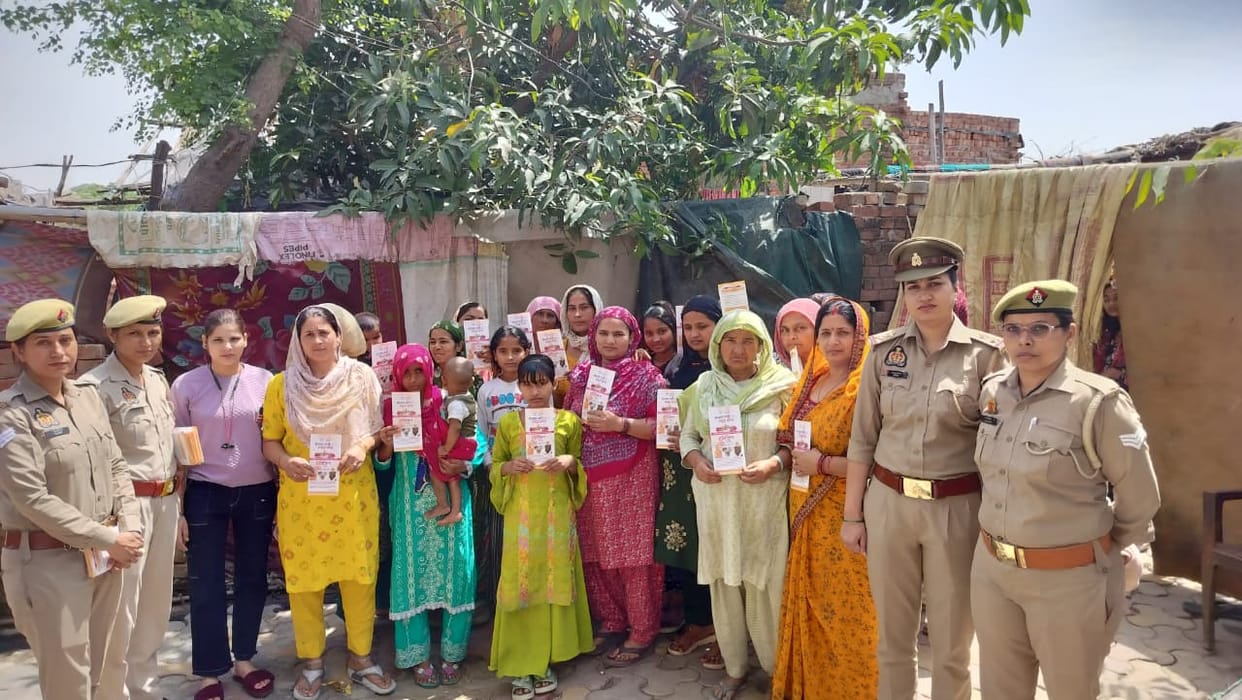 Mission Shakti team made women and girls aware