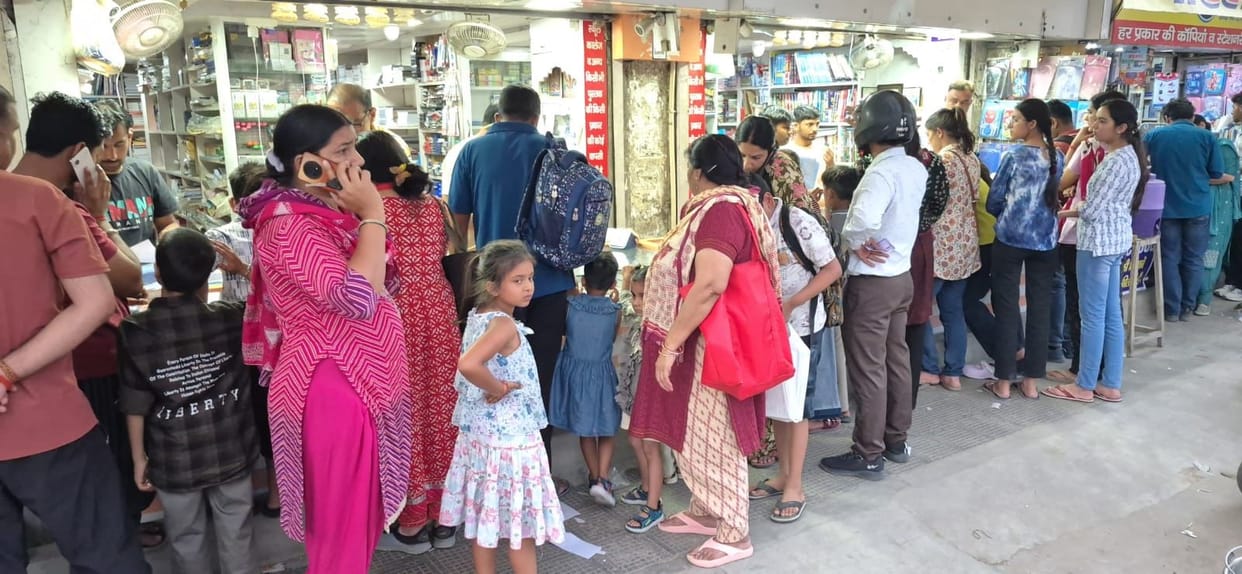 As soon as the ADC became the administrator, the cost of books was reduced to less than Rs 1000.