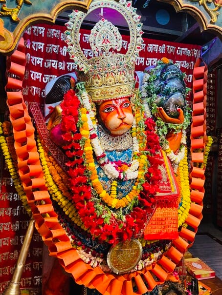 Hanumanji's birth anniversary was celebrated with great pomp