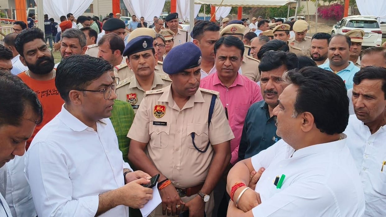Deputy Speaker and DC Review Preparations for Chief Minister's Rally