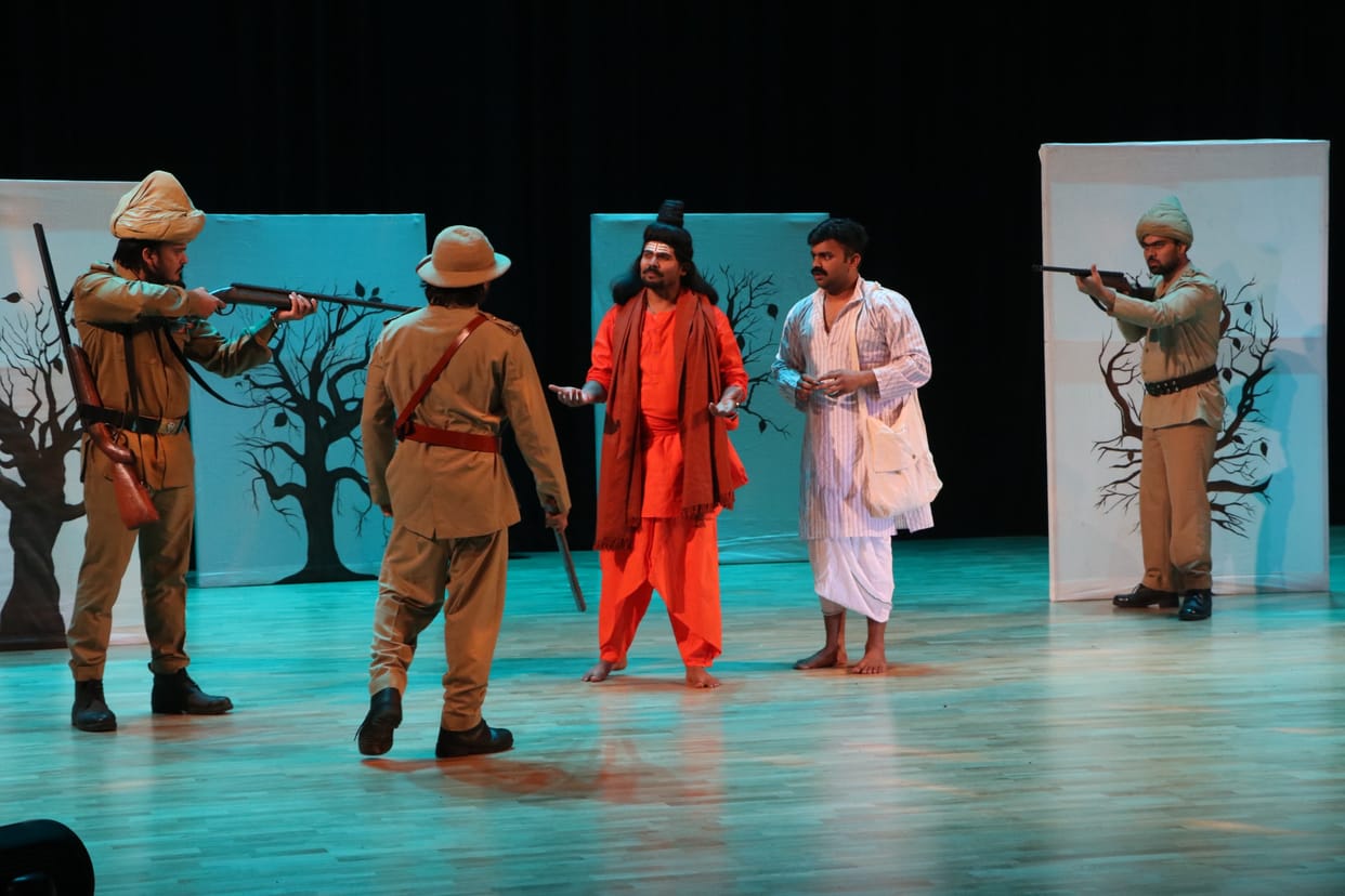 The Staging of Anand Math Filled the Air with Enthusiasm.