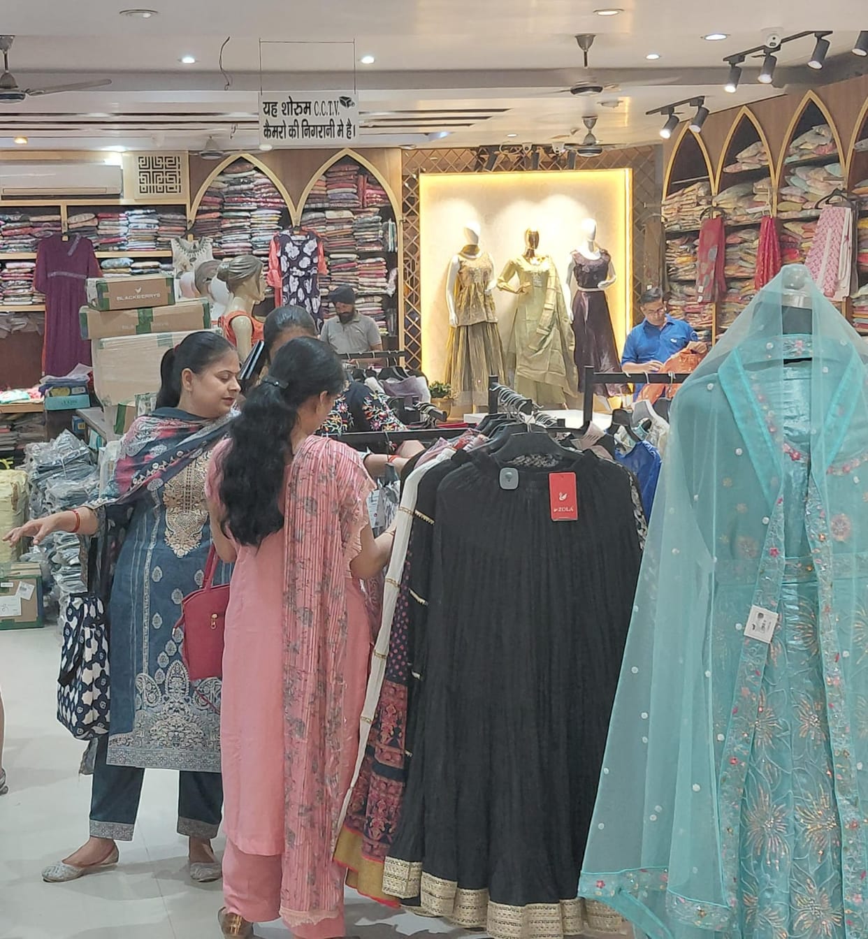 Wedding preparations begin, textile market buzzes