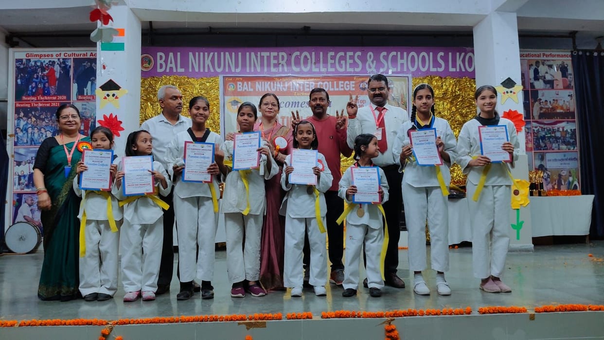 Players showed their strength in Taekwondo